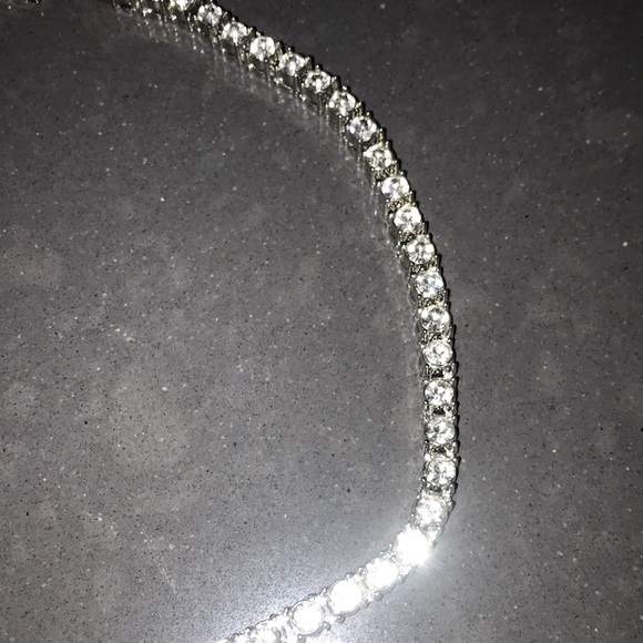 Rhinestone necklace - Picture 9 of 11